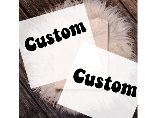 Custom DTF Gang Sheet 23" x 144" INCH
